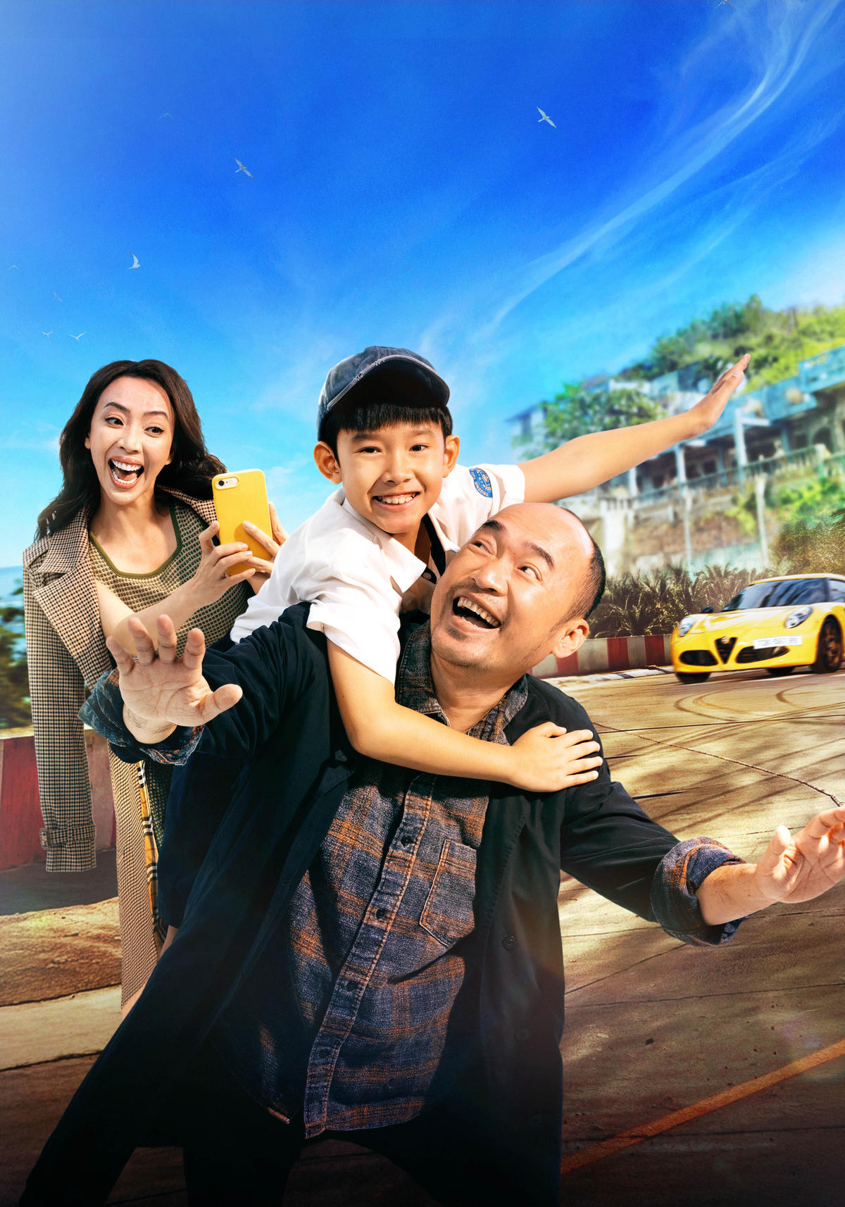Cảnh trong phim “Quý tử vượt giàu”. Ảnh: đoàn làm phim cung cấp