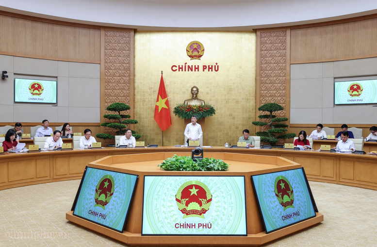 Thủ tướng Chính phủ Lê Minh Hưng chủ trì Phiên họp Chính phủ chuyên đề xây dựng pháp luật tháng 8/2026 (Phiên thứ hai) - Ảnh: chinhphu.vn/Nhật Bắc