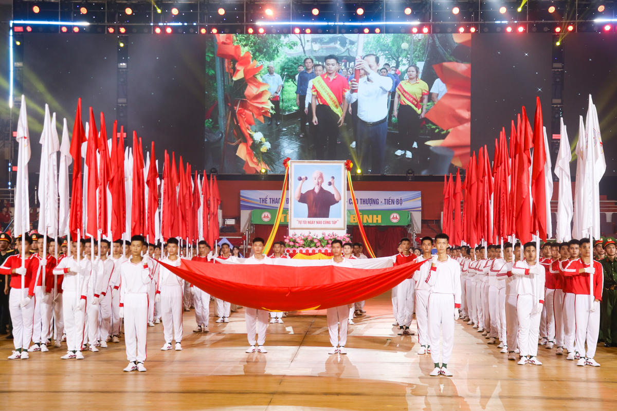 Hơn 5.000 vận động viên sẽ tham gia đại hội TDTT tỉnh Ninh Bình 2026. Ảnh: Đình Minh