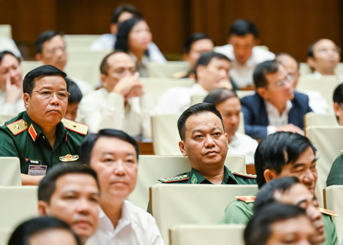 Các đồng chí cán bộ﻿ quy hoạch diện Ban Bí thư quản lý dự gặp mặt. (Ảnh: Duy Linh)
