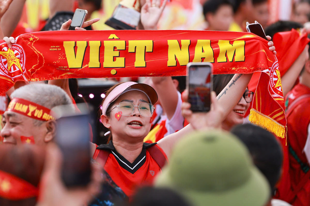 Người hâm mộ đã chuẩn bị rất kỹ để chờ đón buổi tối hôm nay.