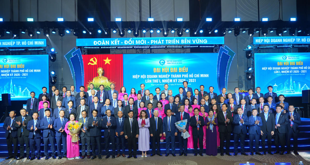 Ban chấp hành nhiệm kỳ 2026-2031 của Huba. Ảnh: M.N