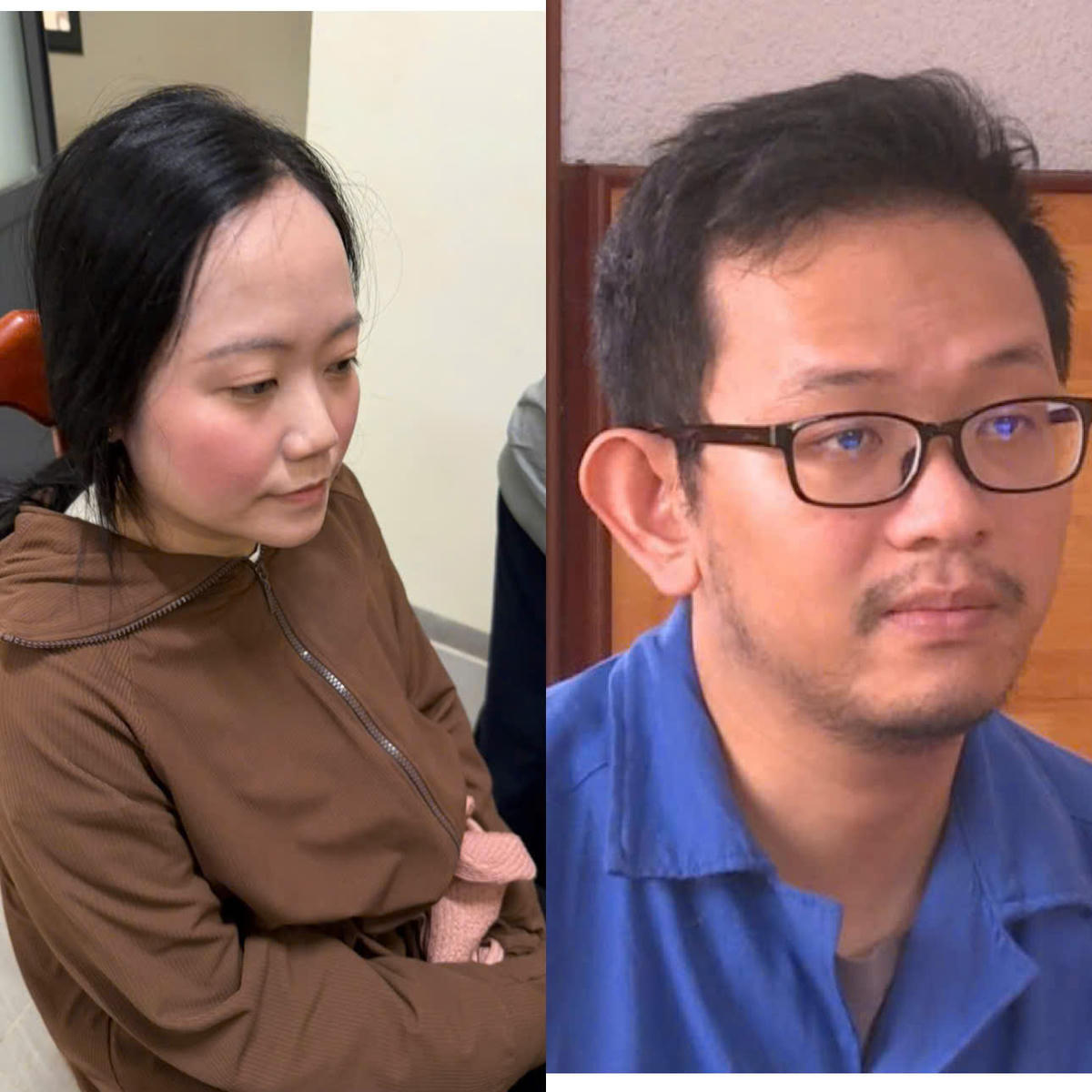 2 vợ chồng lợi dụng tâm linh trên mạng lừa đảo hàng tỷ đồng. Ảnh: SĐ.