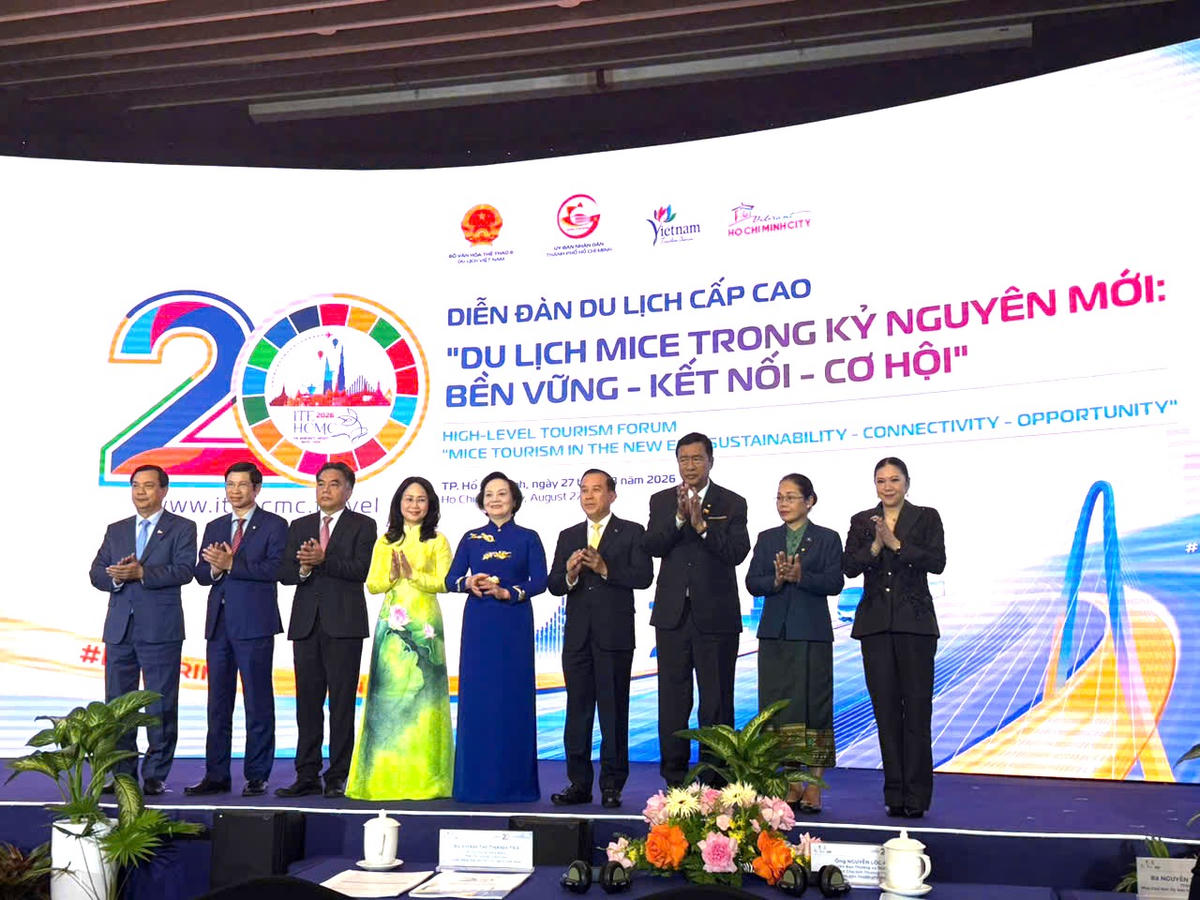 Phó Thủ tướng Phạm Thị Thanh Trà tham dự Diễn đàn Du lịch cấp cao. Ảnh: H.P