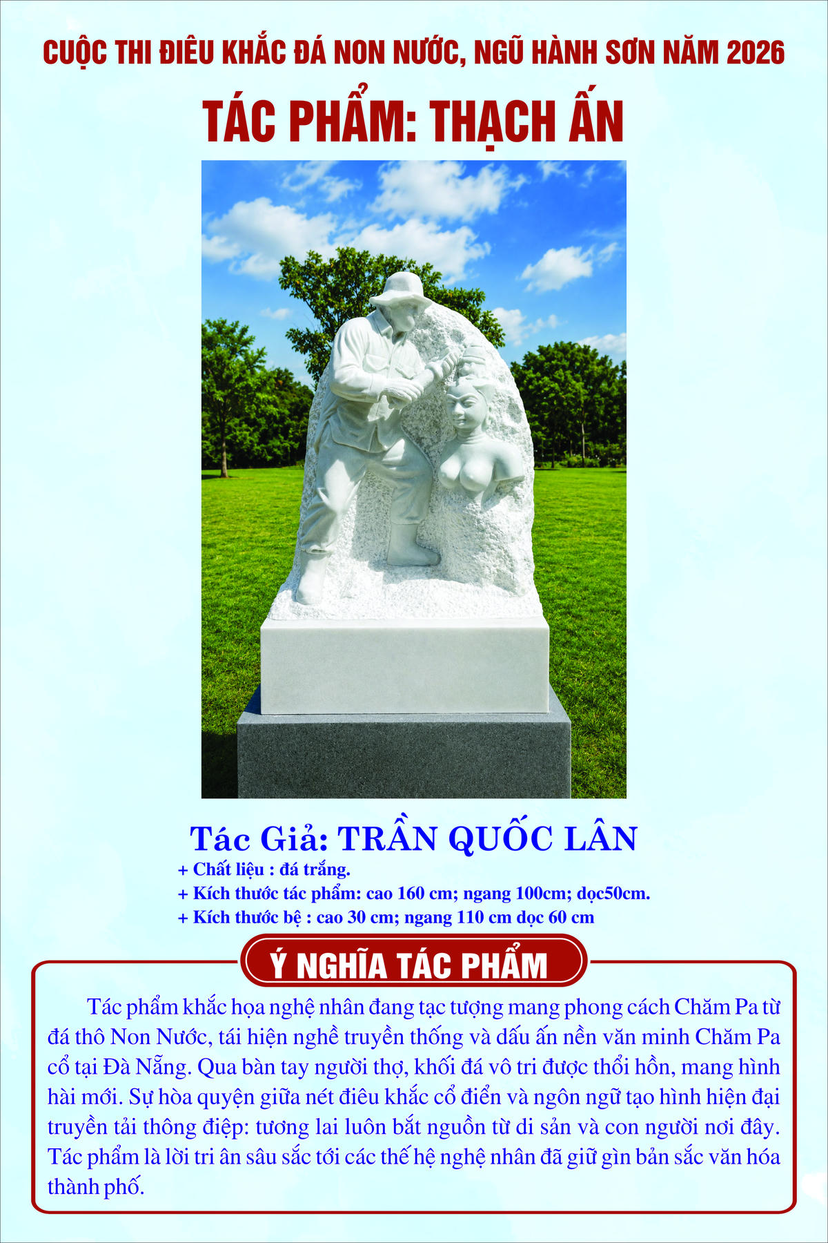 Cuộc thi điêu khắc đá Non Nước tôn vinh người thợ làng nghề 300 năm tuổi