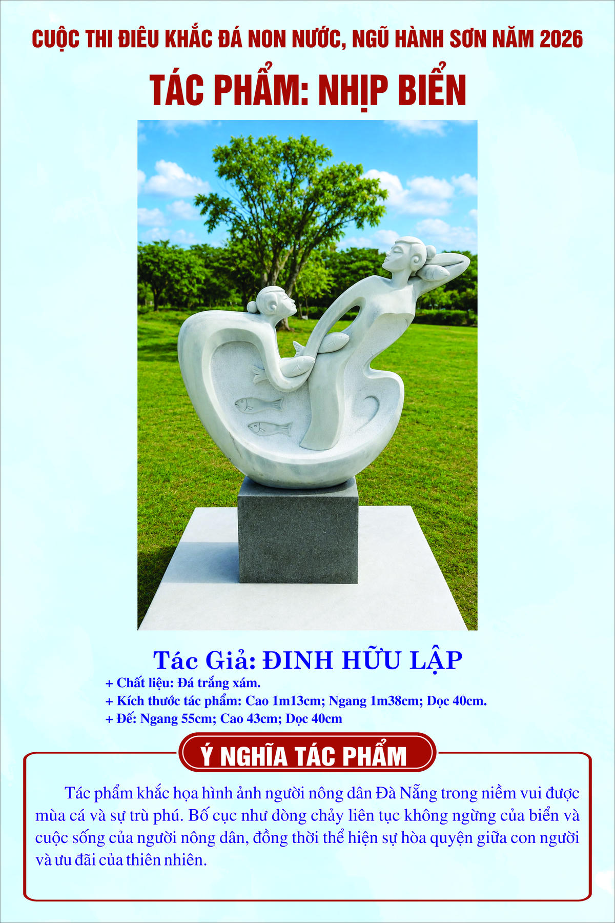 Cuộc thi điêu khắc đá Non Nước tôn vinh người thợ làng nghề 300 năm tuổi