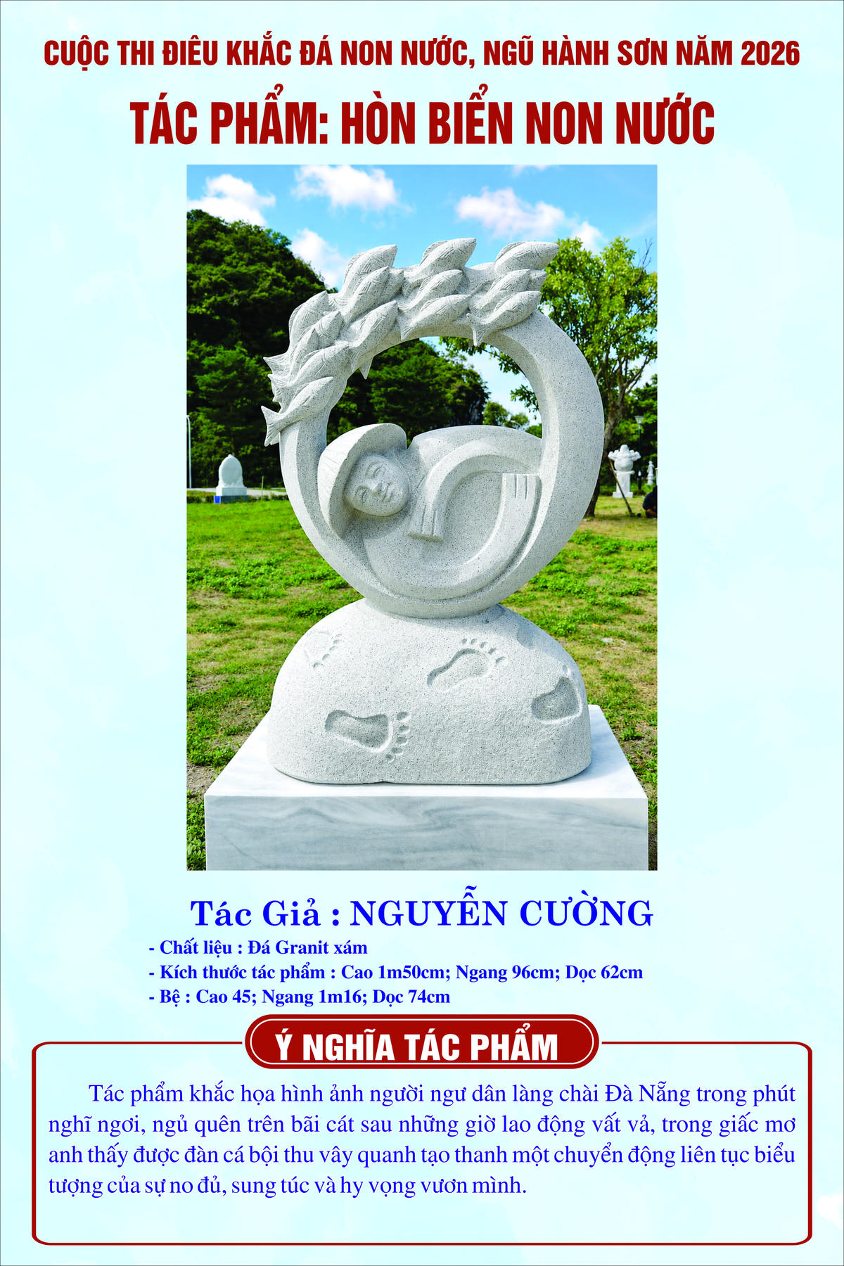 Cuộc thi điêu khắc đá Non Nước tôn vinh người thợ làng nghề 300 năm tuổi
