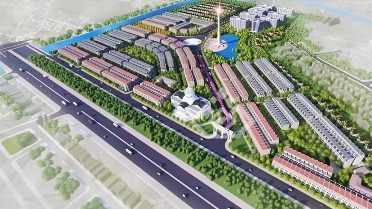 Phối cảnh khu công nghiệp Yên Bình 2.