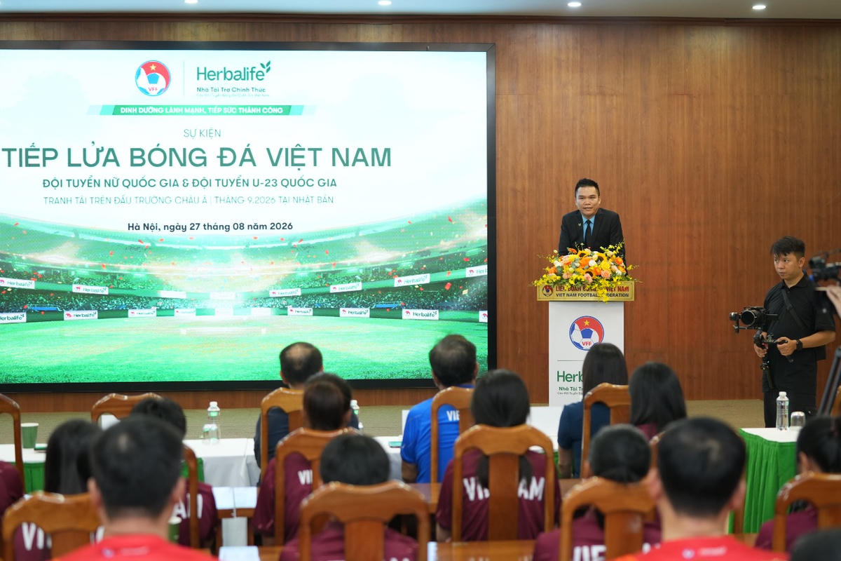 Một hành trình tiếp sức, một niềm tin chung: Herbalife cùng các đội tuyển Việt Nam hướng tới Đấu trường Châu Á 2026