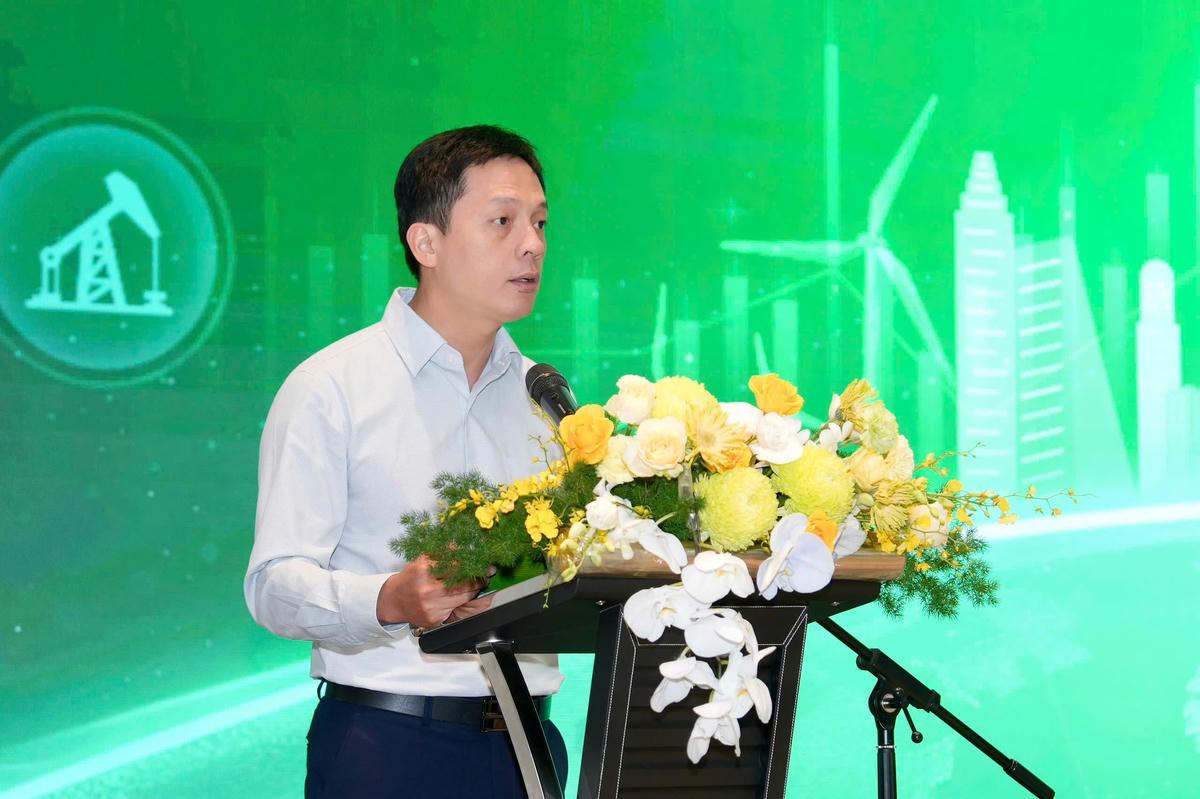 Ông Lại Đức Tuấn – Phó Trưởng phòng Phòng Hiệu quả năng lượng và Chuyển đổi xanh, Cục Đổi mới sáng tạo, Chuyển đổi xanh và Khuyến công (Bộ Công Thương). Ảnh: BTC.
