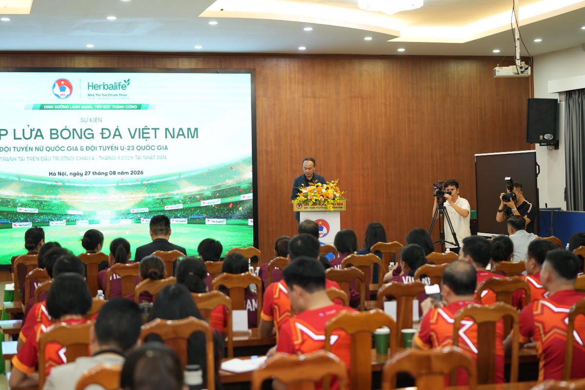 Một hành trình tiếp sức, một niềm tin chung: Herbalife cùng các đội tuyển Việt Nam hướng tới Đấu trường Châu Á 2026