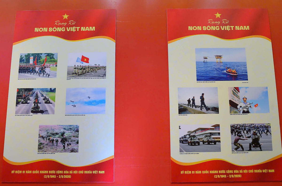 Triển lãm dự kiến kết thúc sau ngày 10/10.