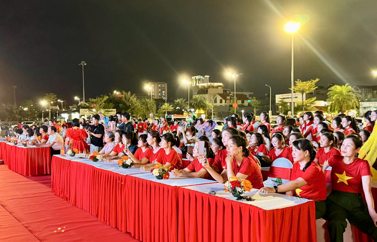 Quang cảnh sự kiện giải Dân vũ thể thao, Zumba, Võ nhạc mở rộng năm 2026. Ảnh: NA.