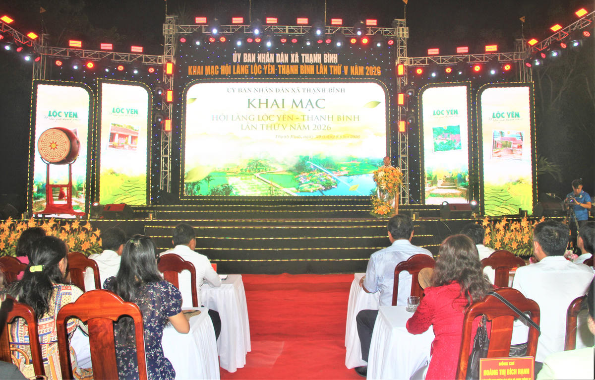 Quang cảnh lễ Hội làng Lộc Yên-Thạnh Bình lần thứ V năm 2026. Ảnh: Chí Đại.