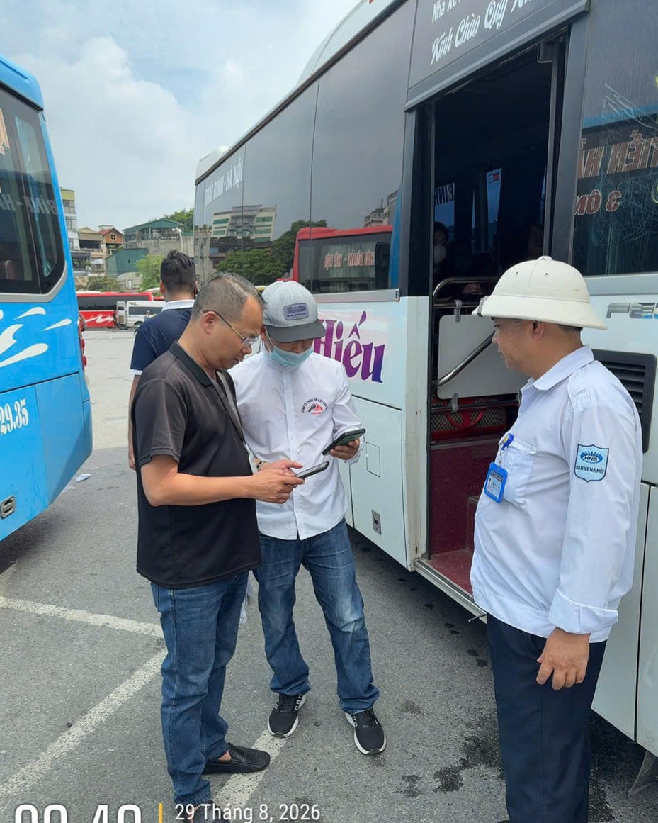 Công ty cổ phần Bến xe Hà Nội đã chủ động xây dựng phương án tăng cường phương tiện dịp Quốc khánh 2/9. Ảnh: Đạt Lê