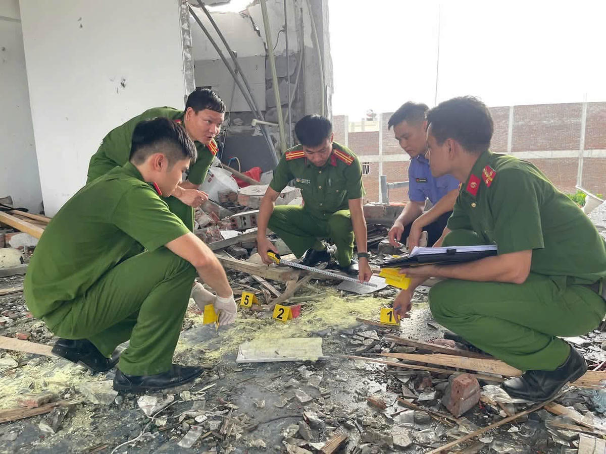 Hiện lực lượng chức năng đang tiếp tục điều tra để xử lý theo pháp luật. Ảnh: Công an tỉnh Phú Thọ.