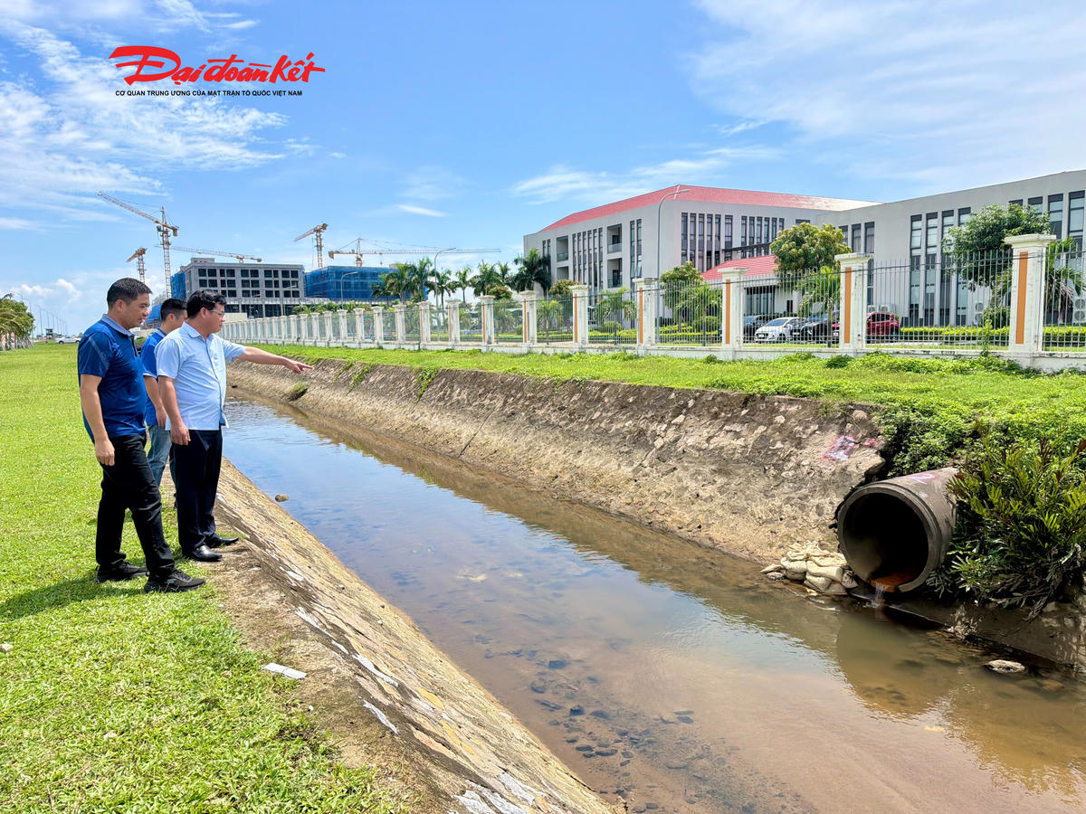 Quảng Ninh: Xử lý sự cố rò rỉ nước thải tại Khu công nghiệp Hải Hà