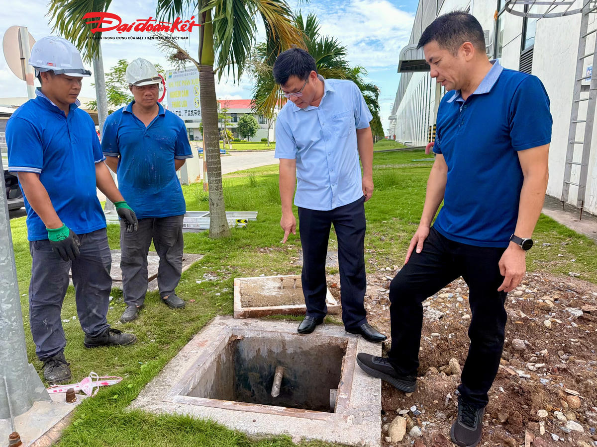 Quảng Ninh: Xử lý sự cố rò rỉ nước thải tại Khu công nghiệp Hải Hà