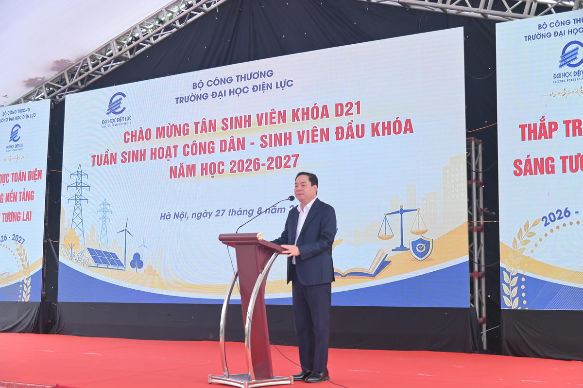 NGƯT. PGS.TS Vũ Đình Ngọ – Phó Hiệu trưởng Trường Đại học Điện lực