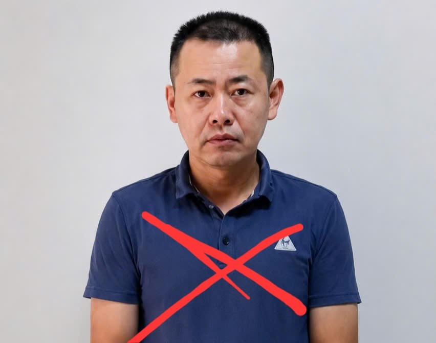 Đối tượng Zhang Peng Ju. Ảnh: Công an TP Hải Phòng. 