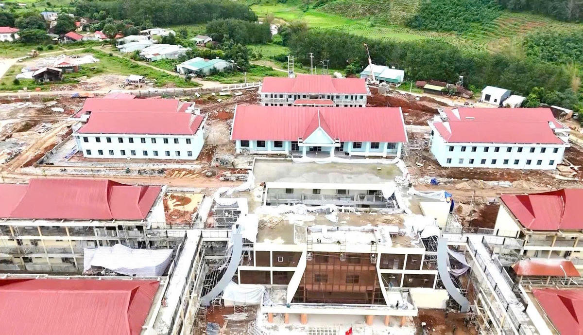 Một Trường nội trú vùng biên giới ở tỉnh Quảng Ngãi sẵn sàng đón học sinh năm học mới 2026-2027. Ảnh: BT.