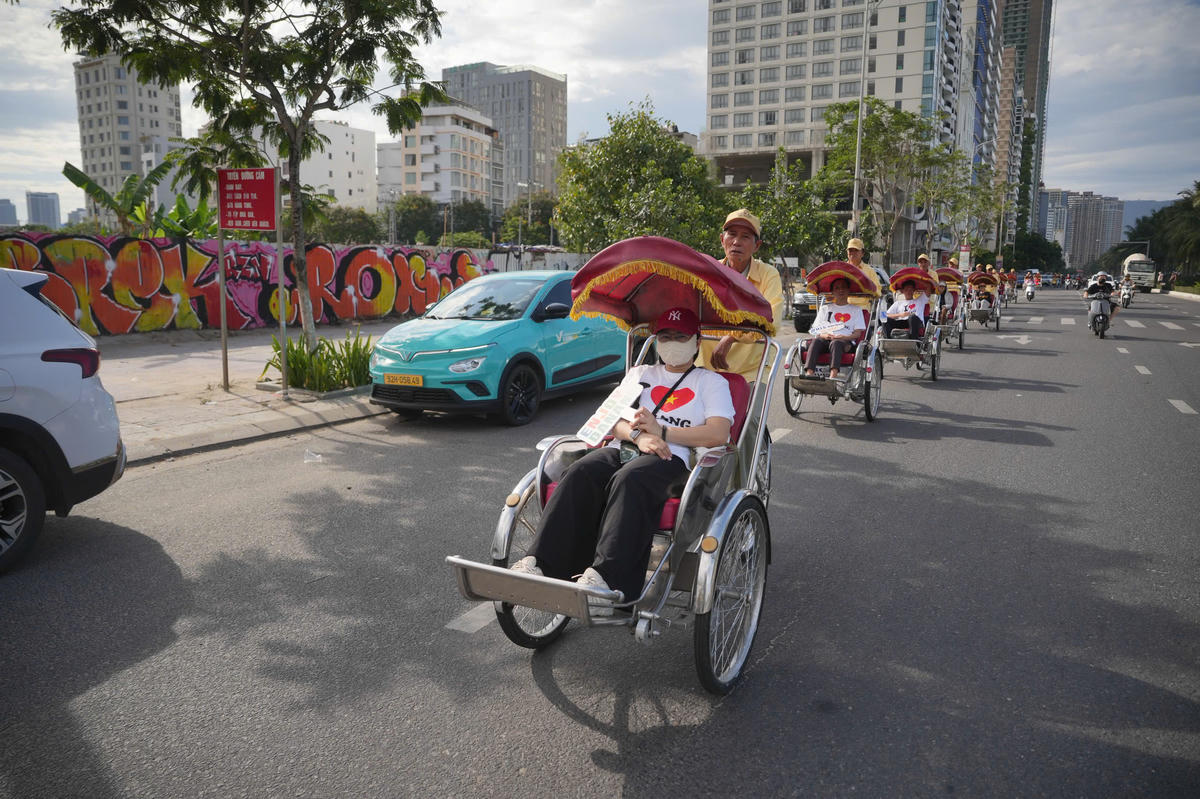 Trải nghiệm Xích lô du lịch Đà Nẵng