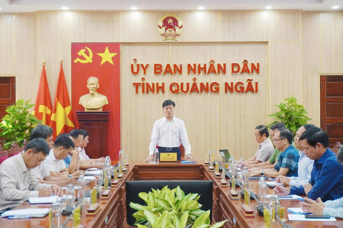 Quang cảnh buổi làm việc. Ảnh: BT.