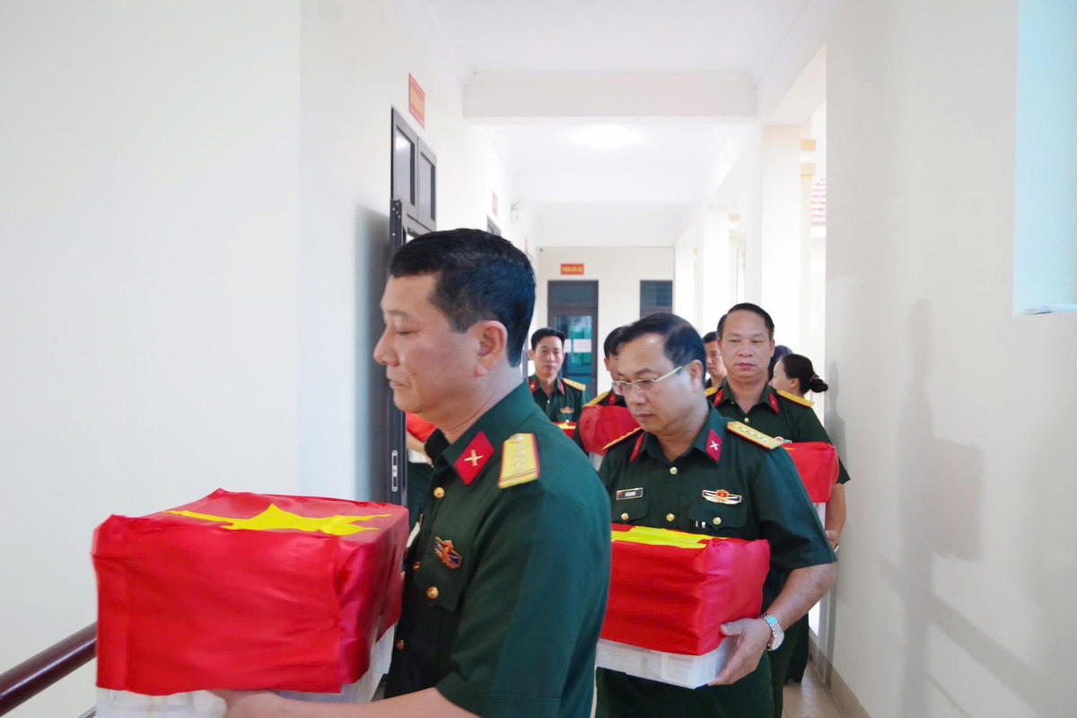 Phú Thọ hoàn thành 100% chỉ tiêu bàn giao mẫu hài cốt liệt sĩ đợt 1