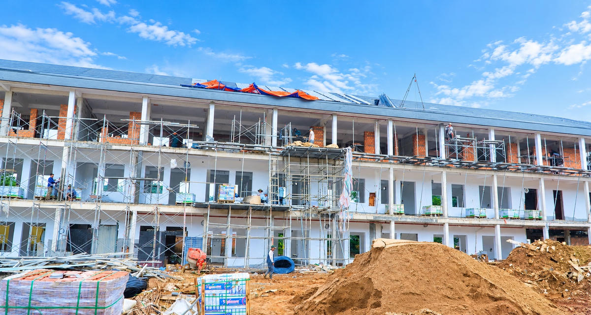 TP Đà Nẵng khẩn trương hoàn thiện các trường chuẩn bị năm học mới 2026-2027. Ảnh: CĐ.