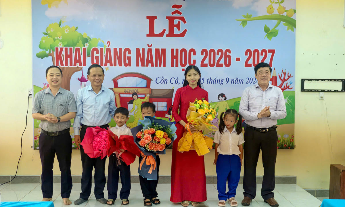 Cũng theo ông Trần Xuân Anh, địa phương sẽ dành những điều kiện tốt nhất, thuận lợi nhất để giáo viên và học sinh ở đặc khu hoàn thành xuất sắc nhiệm vụ năm học 2026 - 2027. Ảnh: ĐKCC.