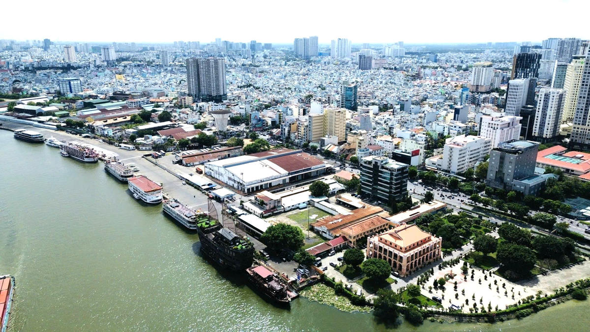 Một góc không gian phát triển của khu vực phường Khánh Hội. Ảnh: M.Q