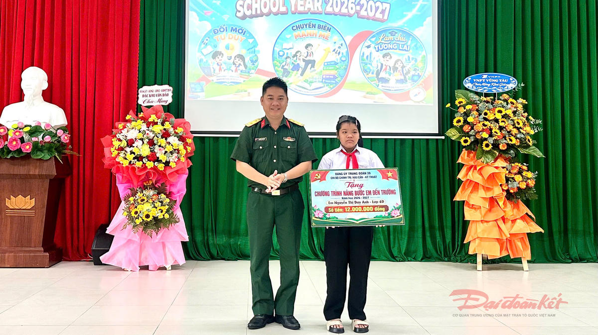 Học sinh các cấp tại Đặc khu Côn Đảo bước vào năm học mới 2026-2027