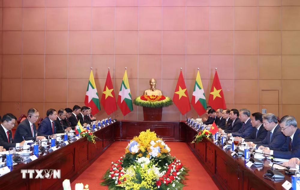ttxvn-tong-bi-thu-chu-tich-nuoc-to-lam-hoi-dam-voi-tong-thong-myanmar-min-aung-hlaing-9004494-4.jpg