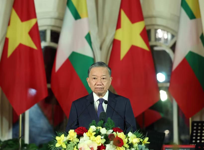Tổng Bí thư, Chủ tịch nước Tô Lâm phát biểu. (Ảnh: Thống Nhất/TTXVN).