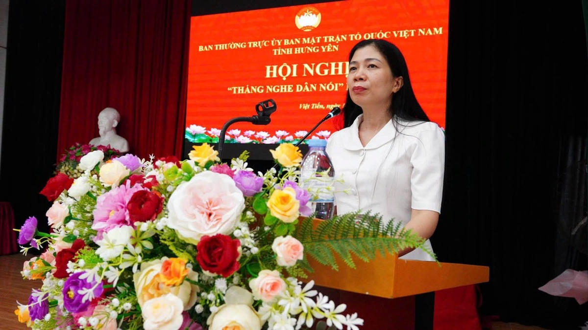 “Nghe dân nói” đi liền với “làm cho dân thấy”