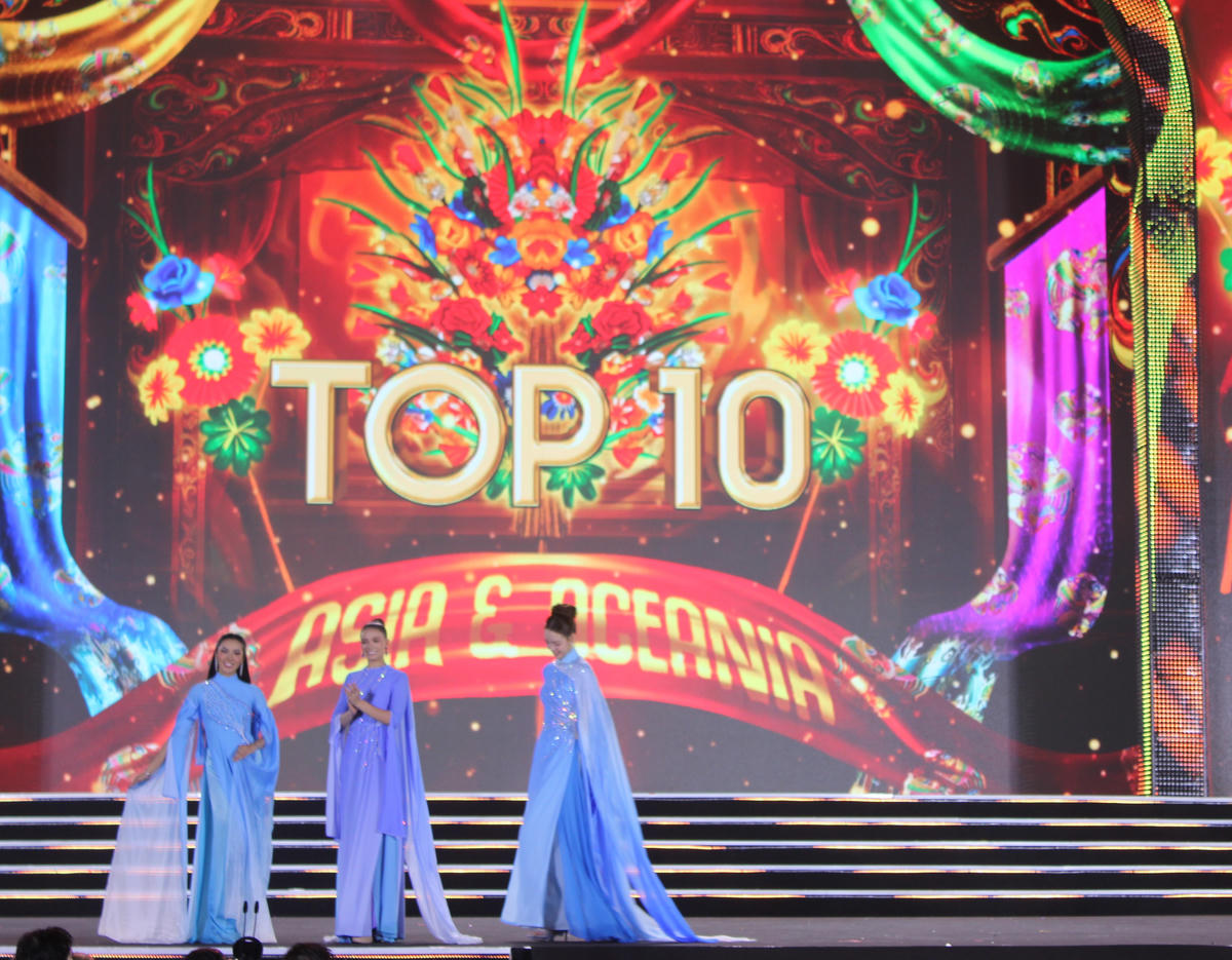Các thí sinh lọt vào  Top 10.