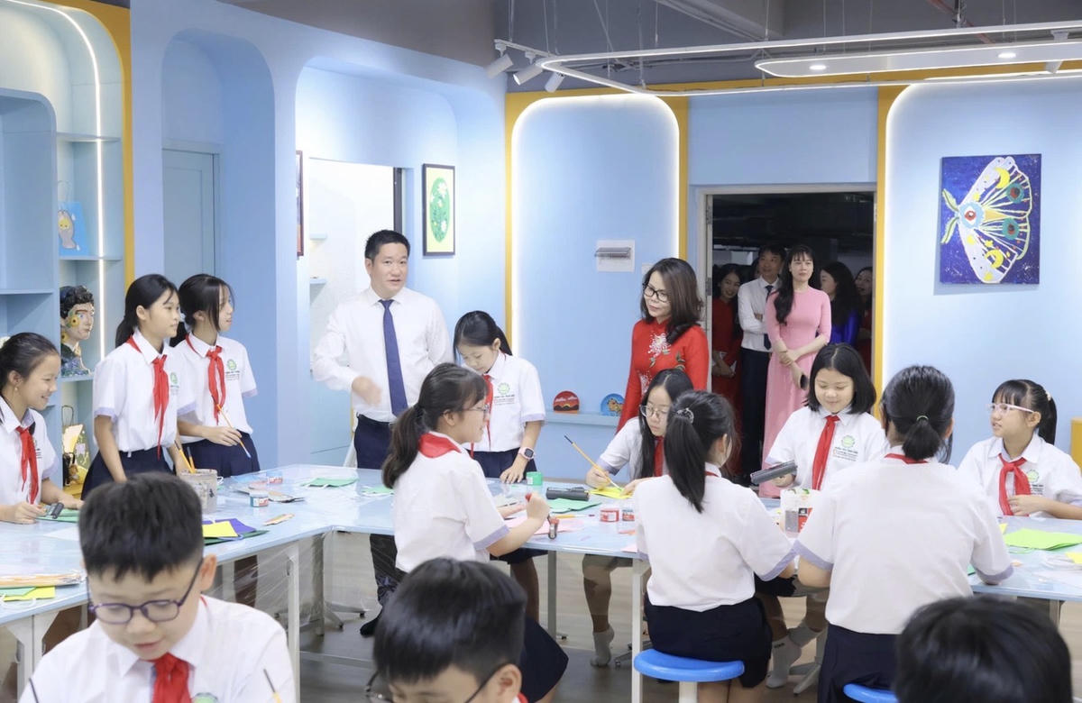 Học sinh được tham gia nhiều trải nghiệm trong quá trình học tập