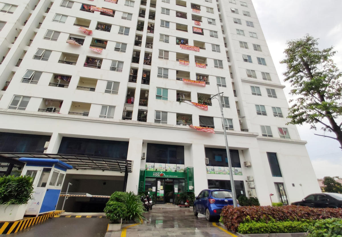 Chung cư Athena Xuân Phương là dự án mà cư dân và chủ đầu tư nhiều năm tranh chấp quỹ bảo trì. Ảnh: TL