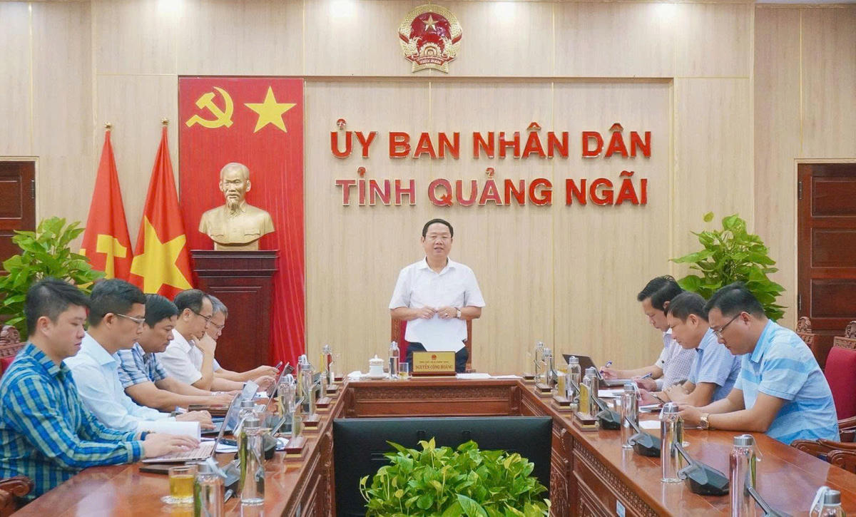Quang cảnh buổi làm việc. Ảnh: BT.