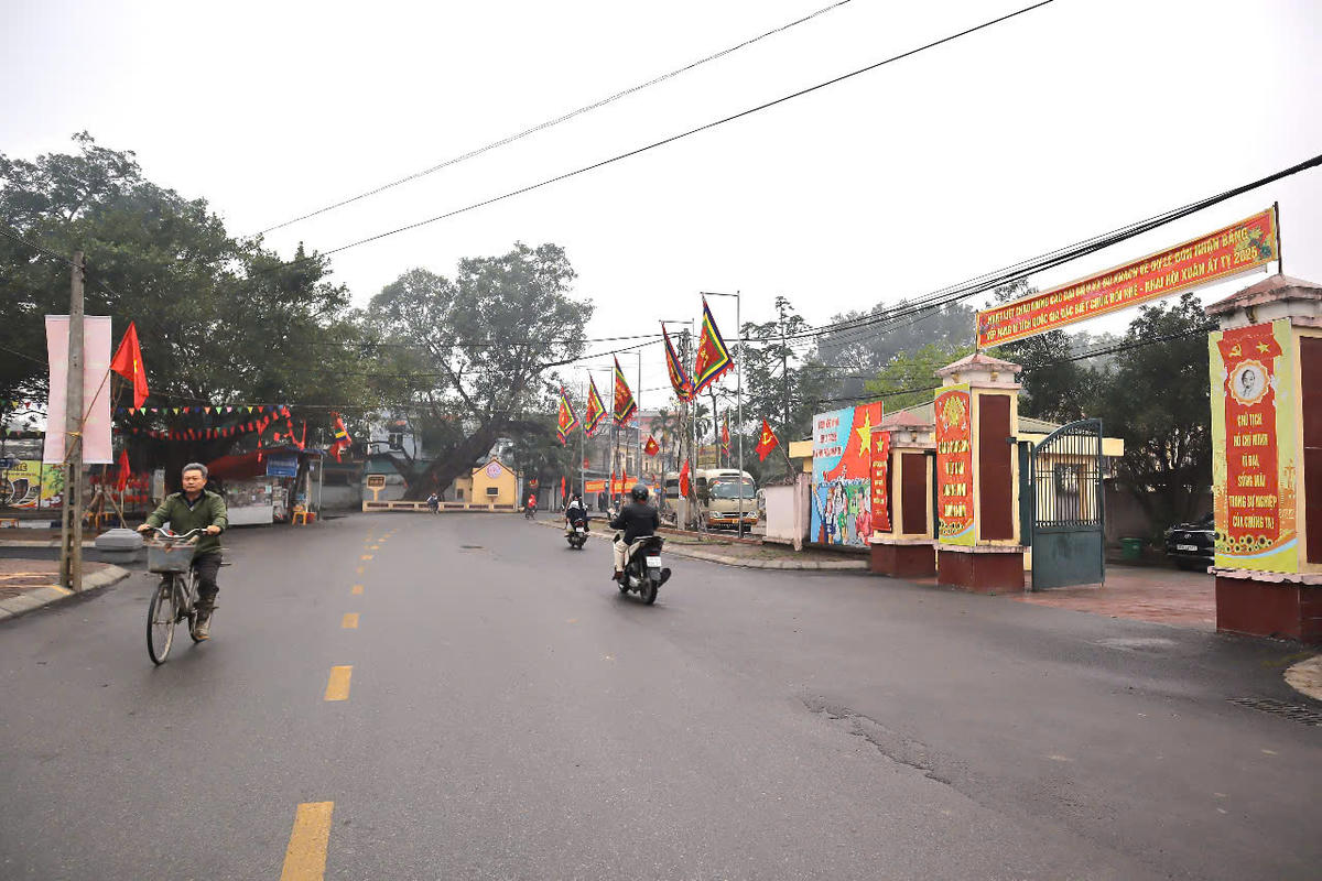 Một góc xã Tam Hưng. Ảnh: Minh Phú&nbsp;
