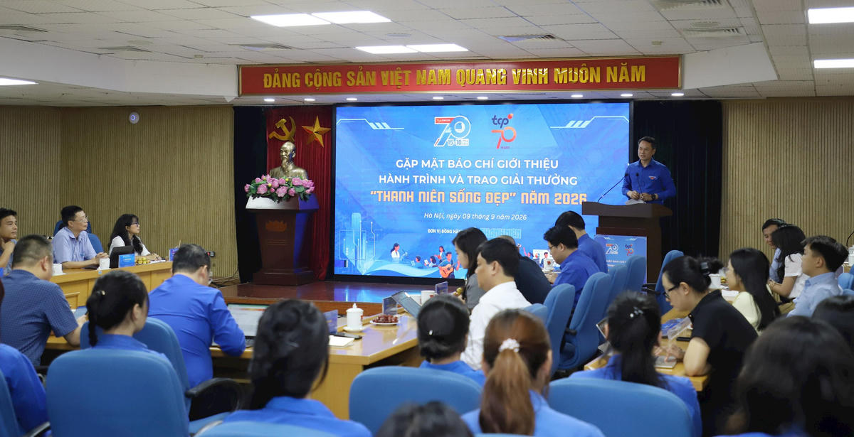 Quang cảnh buổi họp báo. Ảnh: Hải Lâm
