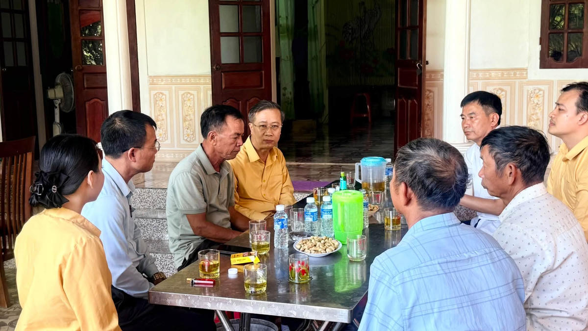 Mặt trận tỉnh Nghệ An thăm hỏi, động viên gia đình gặp nạn ở Đồng Nai