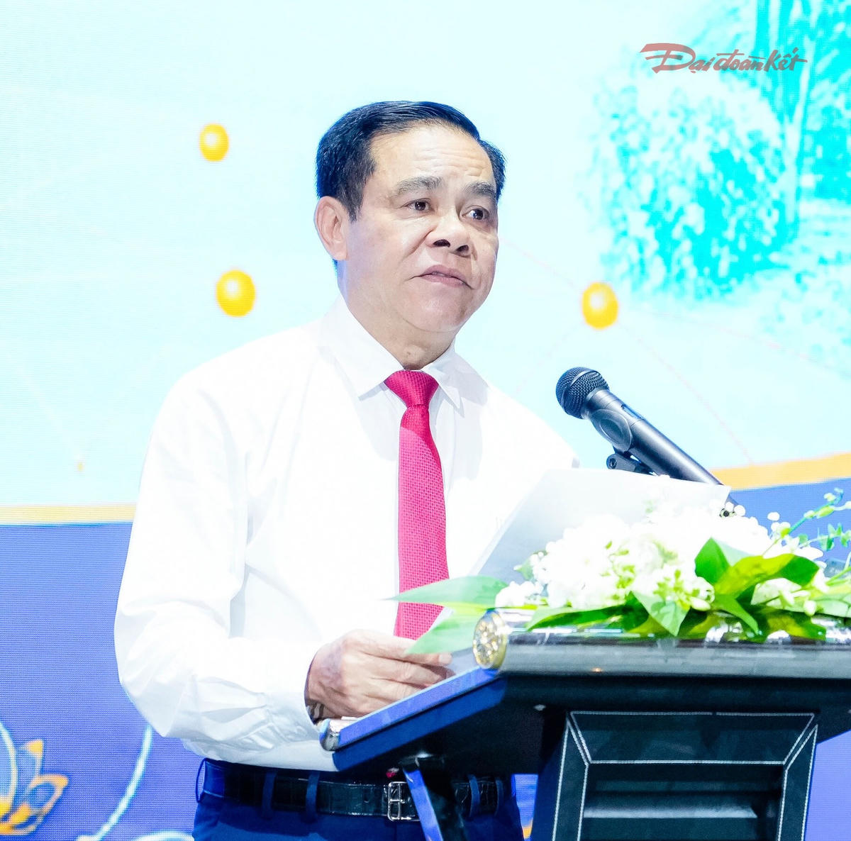 Ông Võ Trọng Hải - Chủ tịch UBND tỉnh Nghệ An phát biểu tại hội nghị. Ảnh: PB