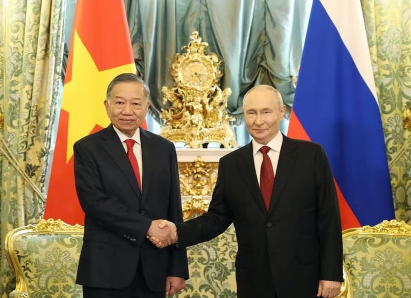 Tổng Bí thư, Chủ tịch nước Tô Lâm hội đàm với Tổng thống Nga Vladimir Putin