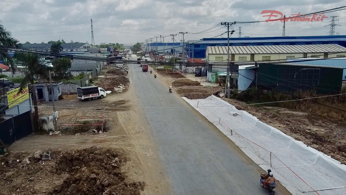 Mặc dù chỉ kéo dài khoảng 9km nhưng đường 830C có vai trò quan trọng khi kết nối giữa TPHCM và tỉnh Tây Ninh, là tuyến đường cửa ngõ từ TPHCM đi các tỉnh Đồng bằng sông Cửu Long. Ảnh: Đ.Xá.
