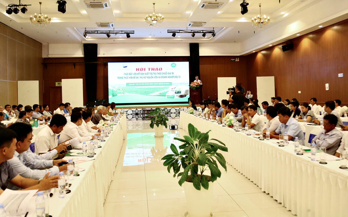 Quang cảnh hội thảo. Ảnh: Thanh Tiến