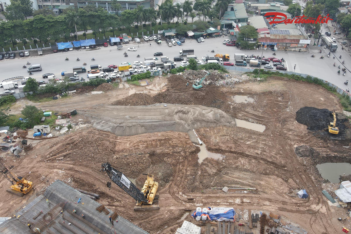 Dự án nút giao Phạm Tu - đường 70 bước vào giai đoạn thi công “nước rút”