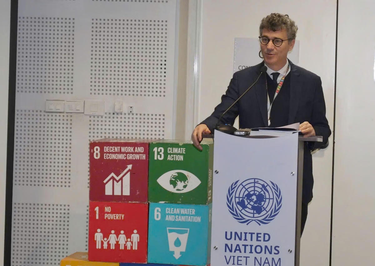 Ông Jonathan Wallace Baker, Trưởng Đại diện UNESCO tại Việt Nam.