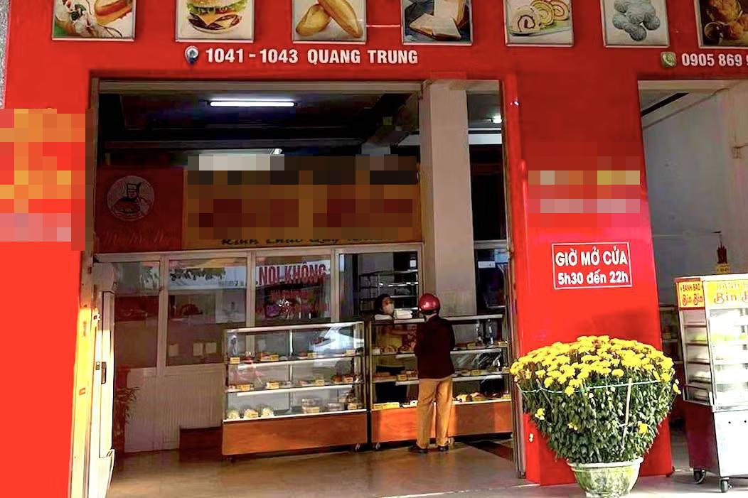 Cơ sở bánh mì B. B. gây ra vụ ngộ độc thực phẩm ở phường An Khê.
