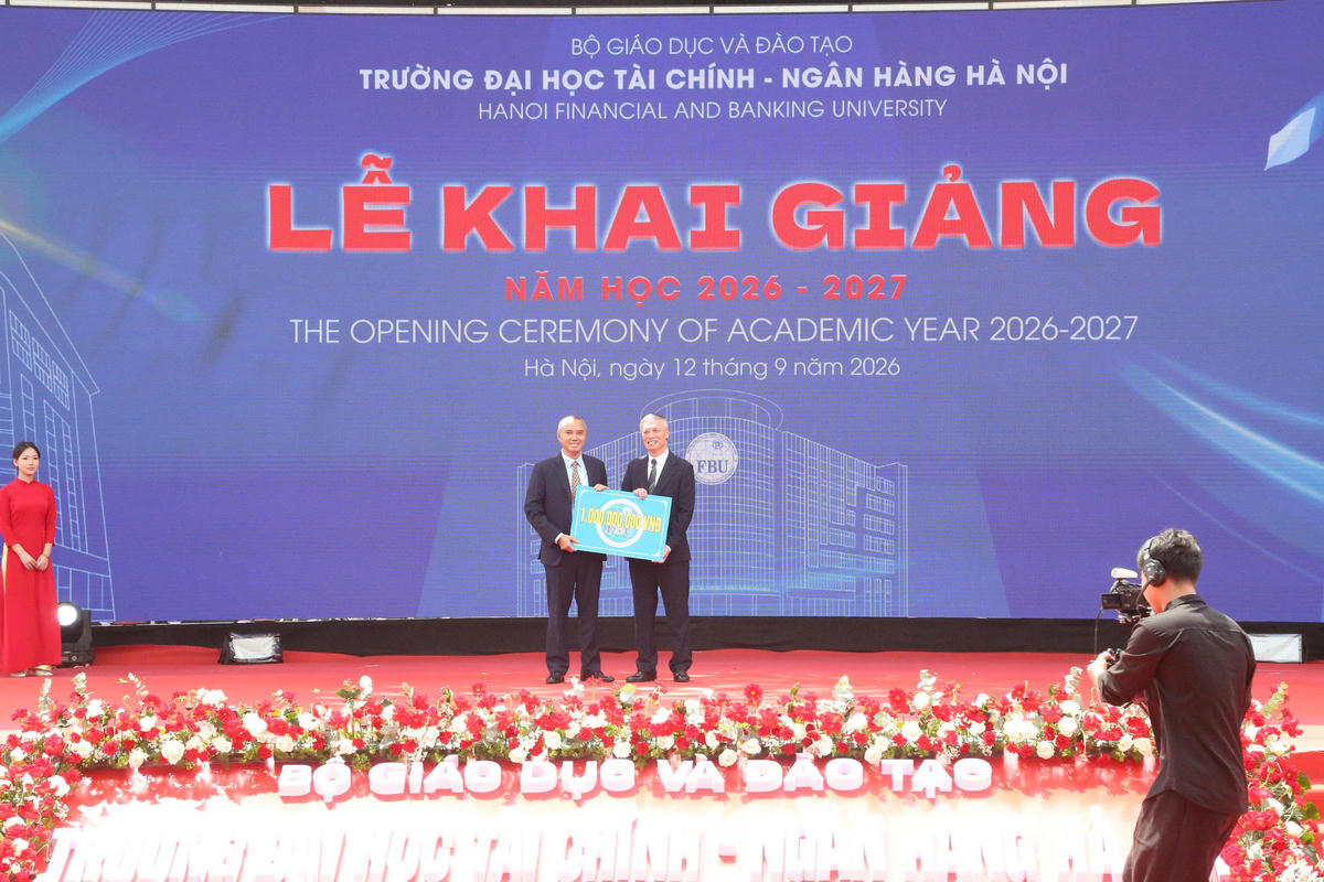 FBU khai giảng năm học 2026-2027, chào đón tân sinh viên khóa 15